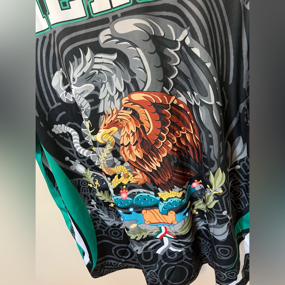 🆕 Men’s Mexican Independence Day tee-shirt. 95% Polyester 5% spandex. - Picture 9 of 9